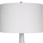 Uttermost Citadel White Marble Table Lamp By Casagear Home UT-29998-1