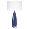 Uttermost Clariot Ribbed Blue Table Lamp By Casagear Home UT-29999