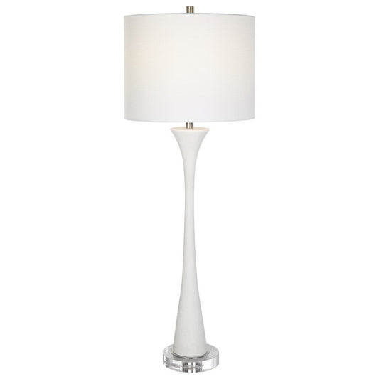 Uttermost Fountain White Marble Buffet Lamp By Casagear Home