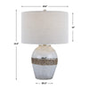 Uttermost Poul Crackled Table Lamp By Casagear Home UT-30053-1