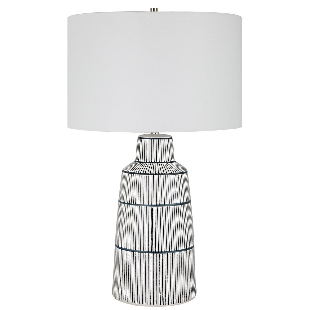 Uttermost Breton Nautical Stripe Table Lamp By Casagear Home UT-30059-1