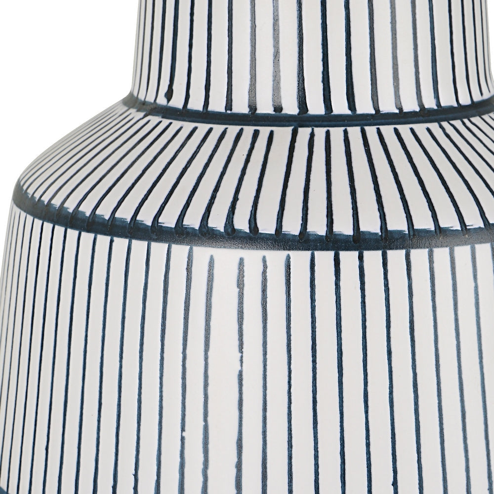 Uttermost Breton Nautical Stripe Table Lamp By Casagear Home UT-30059-1