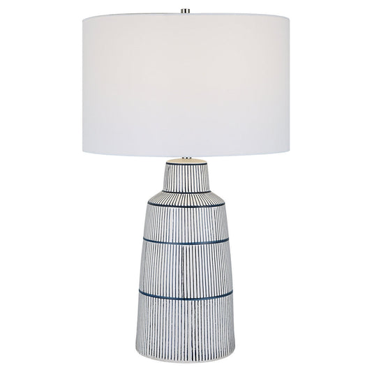 Uttermost Breton Nautical Stripe Table Lamp By Casagear Home