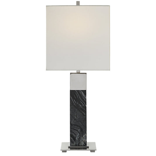 Uttermost Pilaster Black Marble Table Lamp By Casagear Home