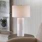 Uttermost Patchwork White Table Lamp By Casagear Home UT-30068