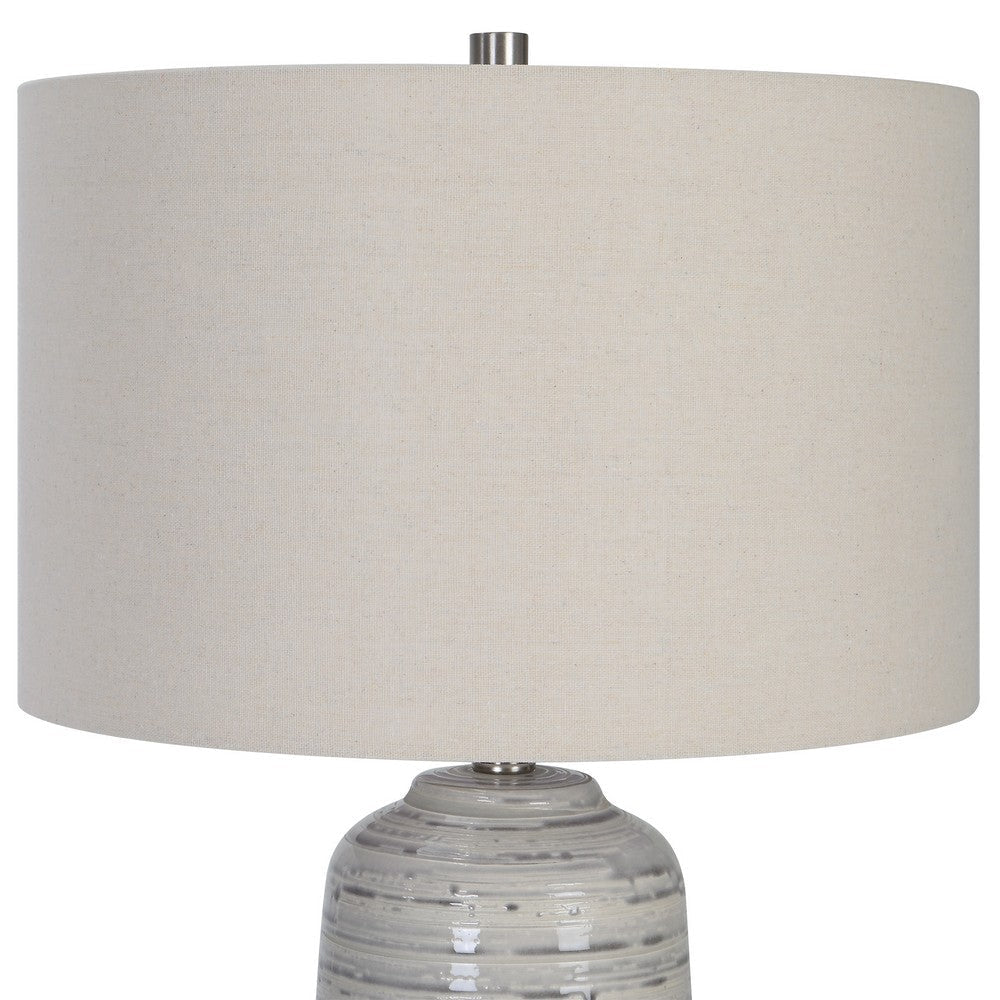 Uttermost Cyclone Ivory Table Lamp By Casagear Home UT-30069-1