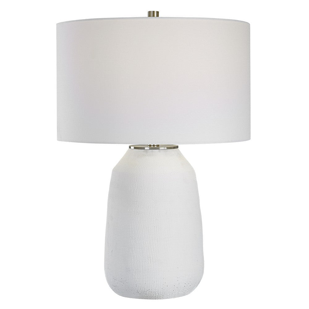 Uttermost Heir Chalk White Table Lamp By Casagear Home