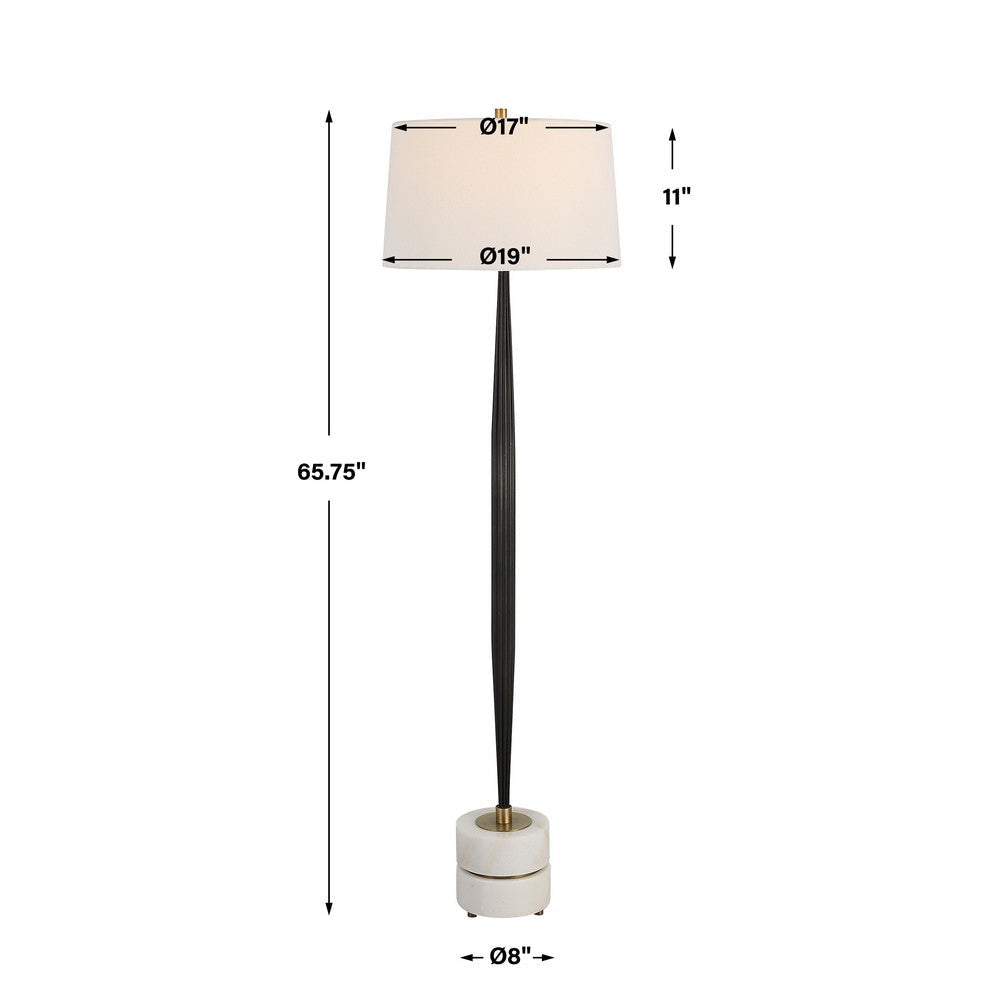 Uttermost Miraz Iron Floor Lamp By Casagear Home UT-30123