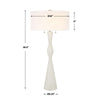 Uttermost Sharma Ivory Stone Table Lamp By Casagear Home UT-30134