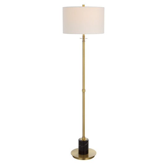 Uttermost Guard Brass Floor Lamp By Casagear Home