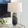 Uttermost Campa Gray-Blue Table Lamp By Casagear Home UT-30143