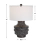 Uttermost Timber Carved Wood Table Lamp By Casagear Home UT-30147-1