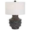 Uttermost Timber Carved Wood Table Lamp By Casagear Home