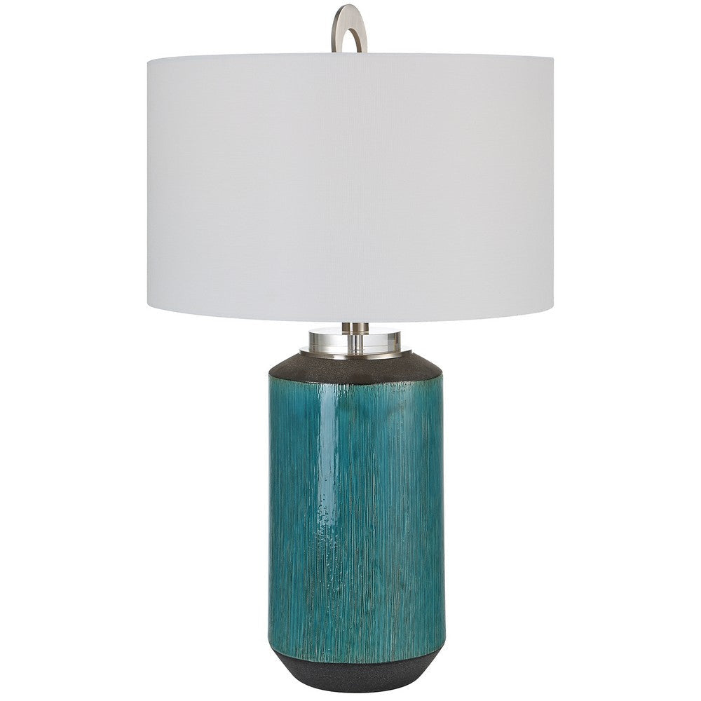 Uttermost Maui Aqua Blue Table Lamp By Casagear Home