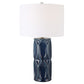 Uttermost Sinclair Blue Table Lamp By Casagear Home