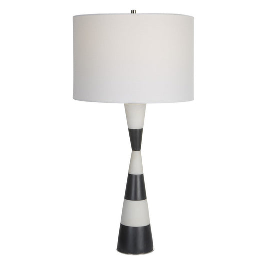 Uttermost Bandeau Banded Stone Table Lamp By Casagear Home