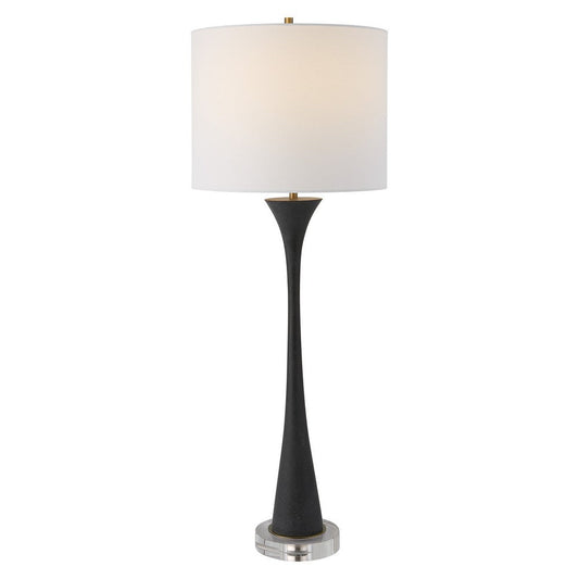 Uttermost Fountain Black Stone Buffet Lamp By Casagear Home