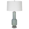 Uttermost Imperia Aqua Gray Table Lamp By Casagear Home UT-30172