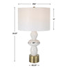 Uttermost Architect White Table Lamp By Casagear Home UT-30185-1