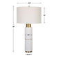 Uttermost Ruse Whitewashed Table Lamp By Casagear Home UT-30190