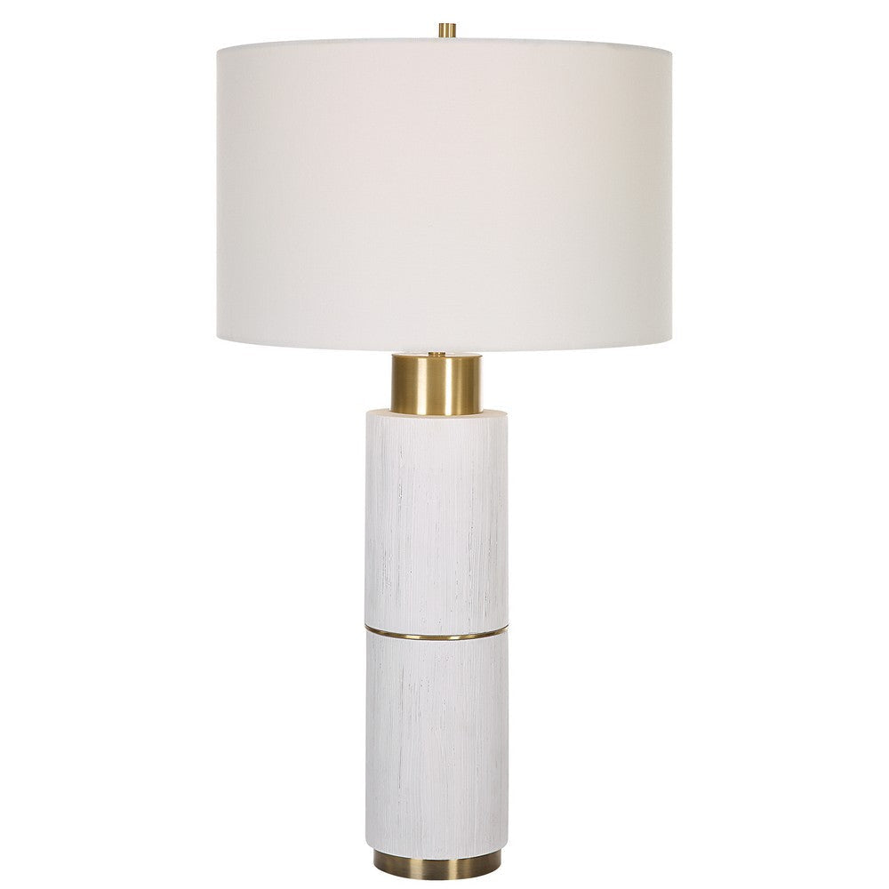 Uttermost Ruse Whitewashed Table Lamp By Casagear Home