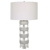 Uttermost Band Together Crystal & Wood Table Lamp By Casagear Home