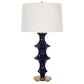 Uttermost Coil Sculpted Blue Table Lamp By Casagear Home UT-30196