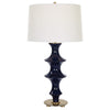 Uttermost Coil Sculpted Blue Table Lamp By Casagear Home UT-30196