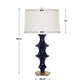 Uttermost Coil Sculpted Blue Table Lamp By Casagear Home UT-30196