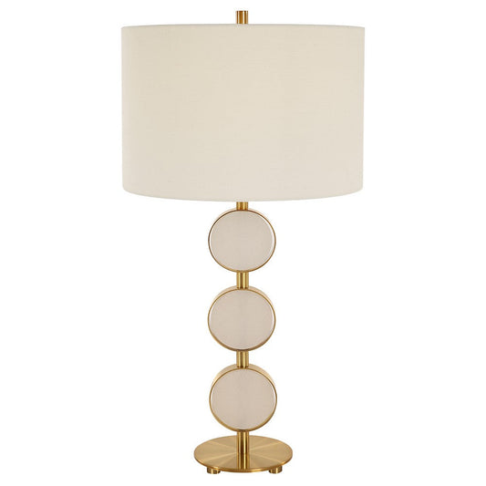 Uttermost Three Rings Contemporary Table Lamp By Casagear Home