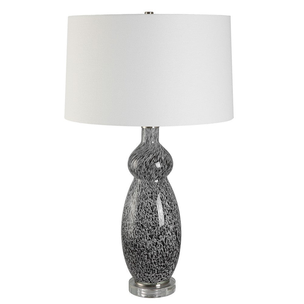 Uttermost Velino Curvy Glass Table Lamp By Casagear Home UT-30228