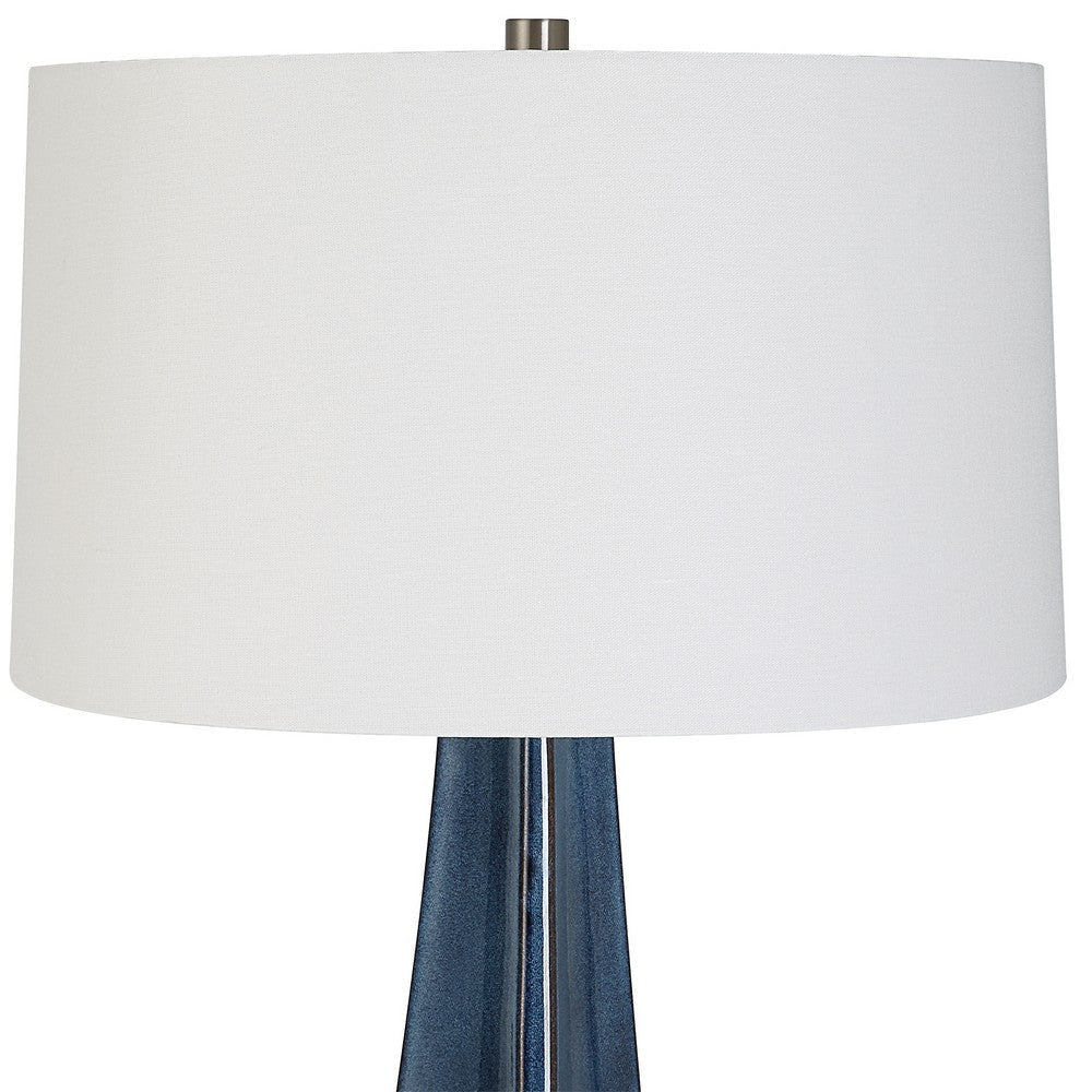 Uttermost Teramo Scalloped Ceramic Table Lamp By Casagear Home UT-30229