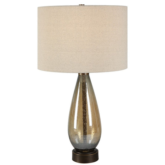 Uttermost Baltic Teardrop Glass Table Lamp By Casagear Home