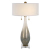 Uttermost Cardoni Bronze Glass Table Lamp By Casagear Home