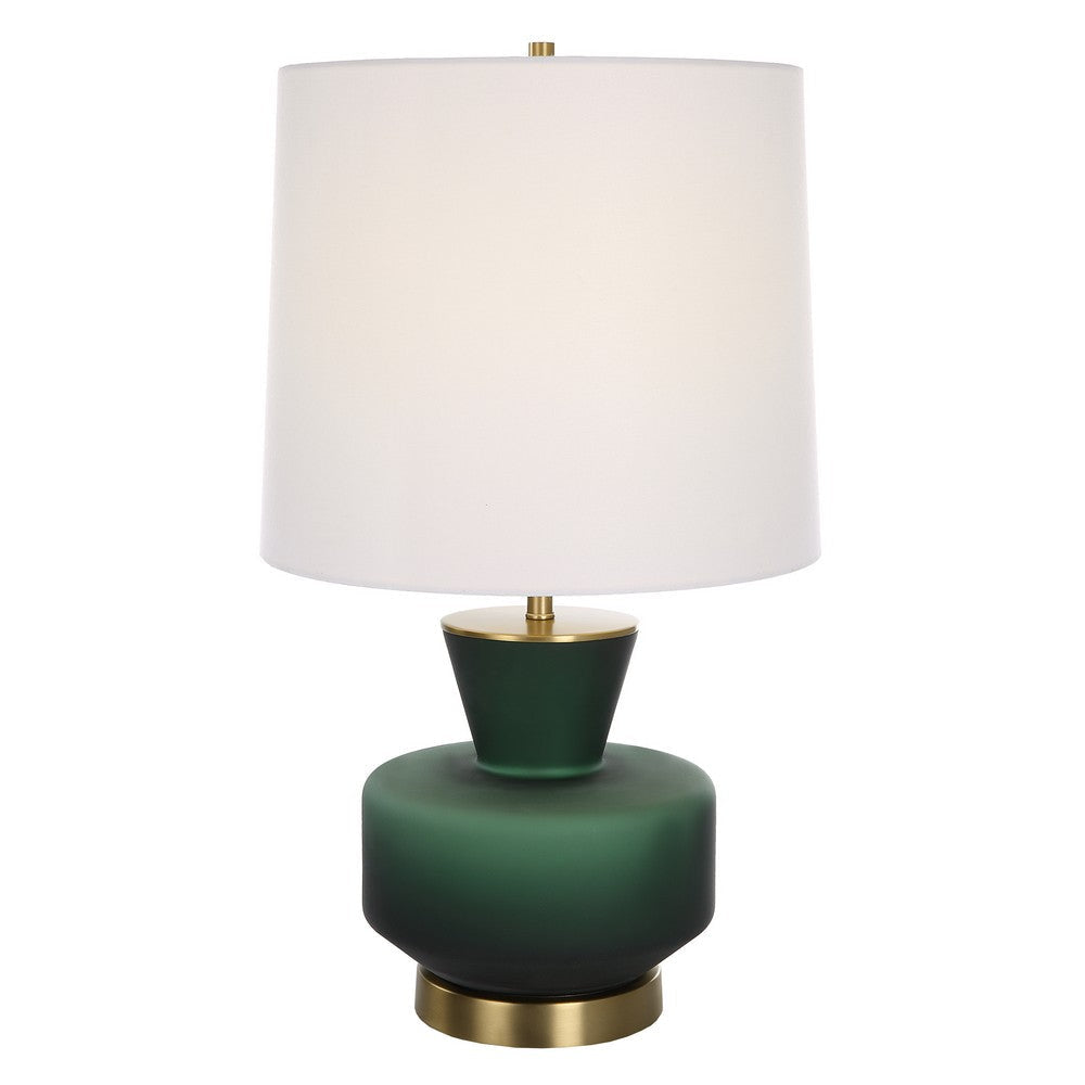 Uttermost Trentino Dark Emerald Green Table Lamp By Casagear Home