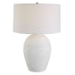 Uttermost Reyna Chalk White Table Lamp By Casagear Home