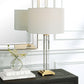 Uttermost Crystal Column Table Lamp By Casagear Home UT-30237