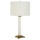 Uttermost Crystal Column Table Lamp By Casagear Home UT-30237