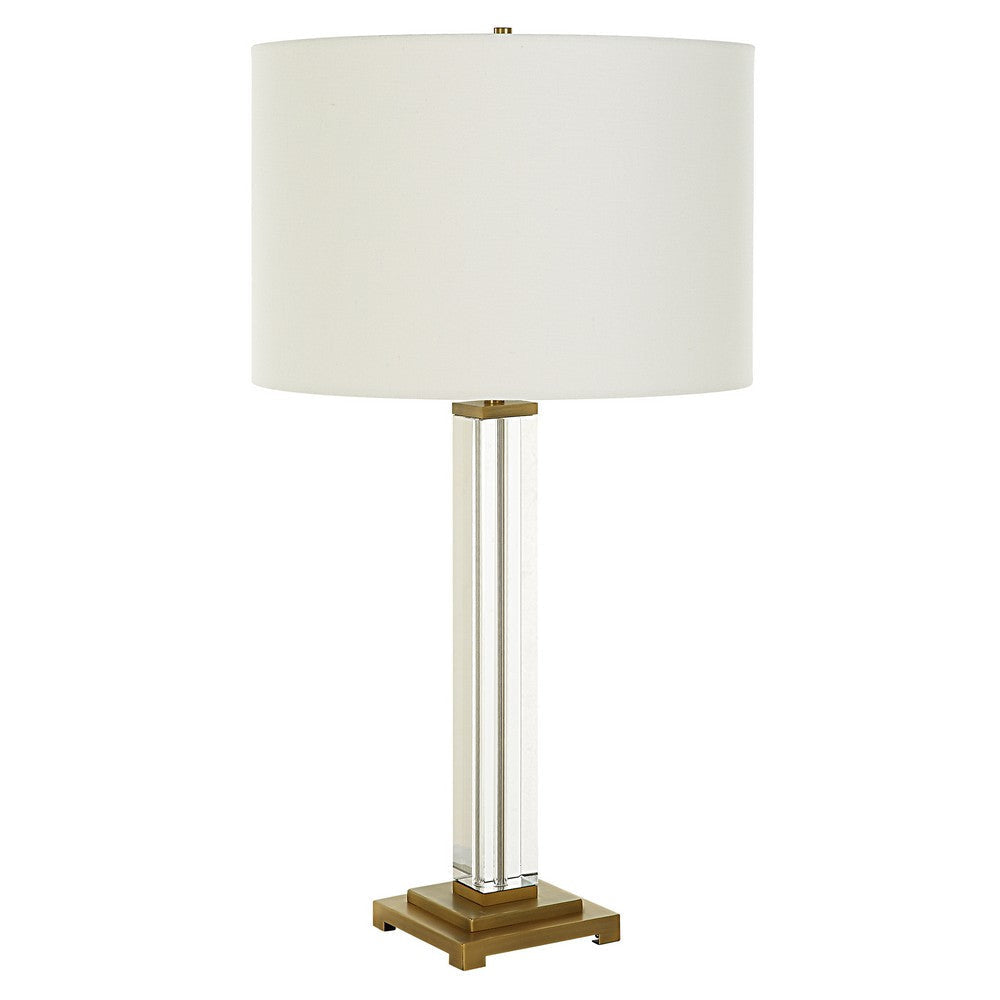 Uttermost Crystal Column Table Lamp By Casagear Home UT-30237