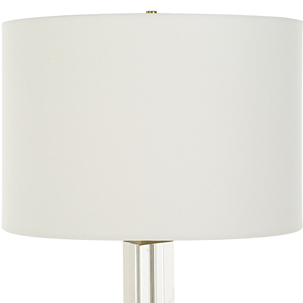 Uttermost Crystal Column Table Lamp By Casagear Home UT-30237