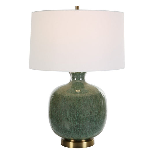 Uttermost Nataly Aged Green Table Lamp By Casagear Home