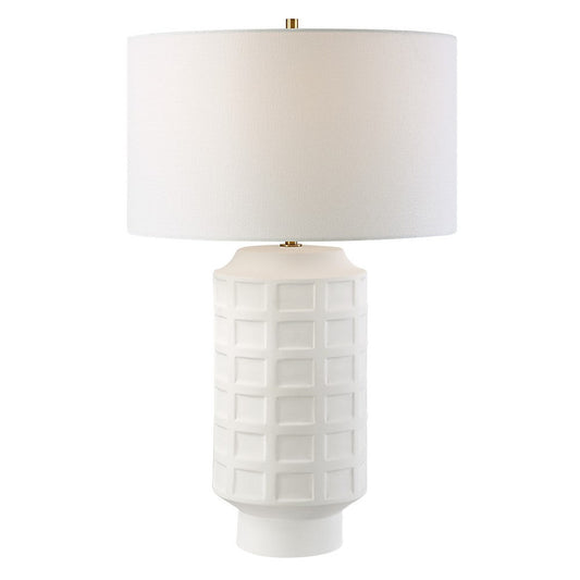 Uttermost Window Pane White Table Lamp By Casagear Home