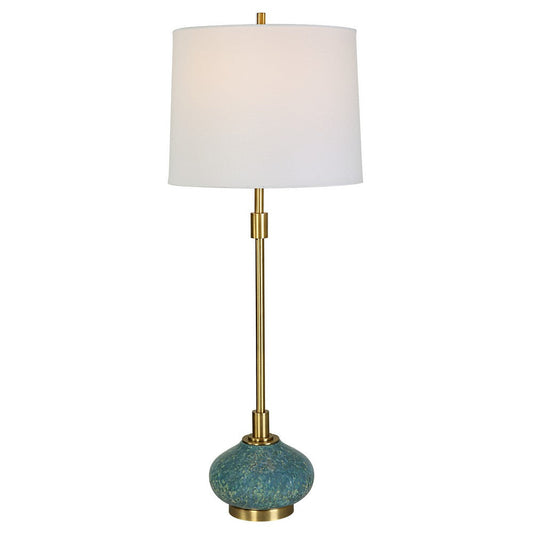 Uttermost Kaimana Aged Blue Buffet Lamp By Casagear Home