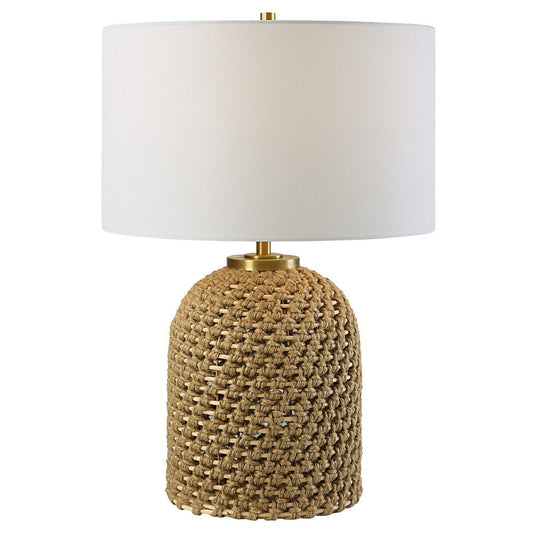 Uttermost Kendari Rope & Rattan Table Lamp By Casagear Home