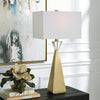 Uttermost Arete Modern Brass Table Lamp By Casagear Home UT-30244