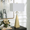 Uttermost Arete Modern Brass Table Lamp By Casagear Home UT-30244