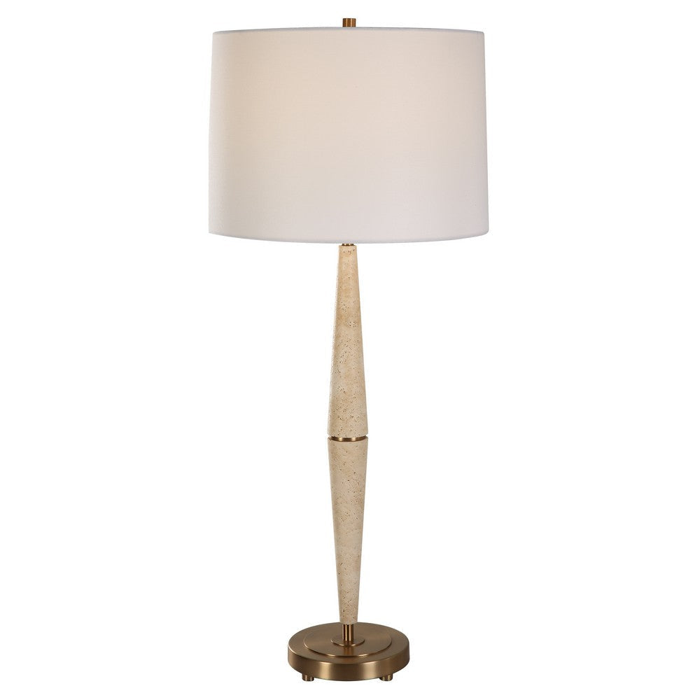 Uttermost Palu Travertine Table Lamp By Casagear Home UT-30247