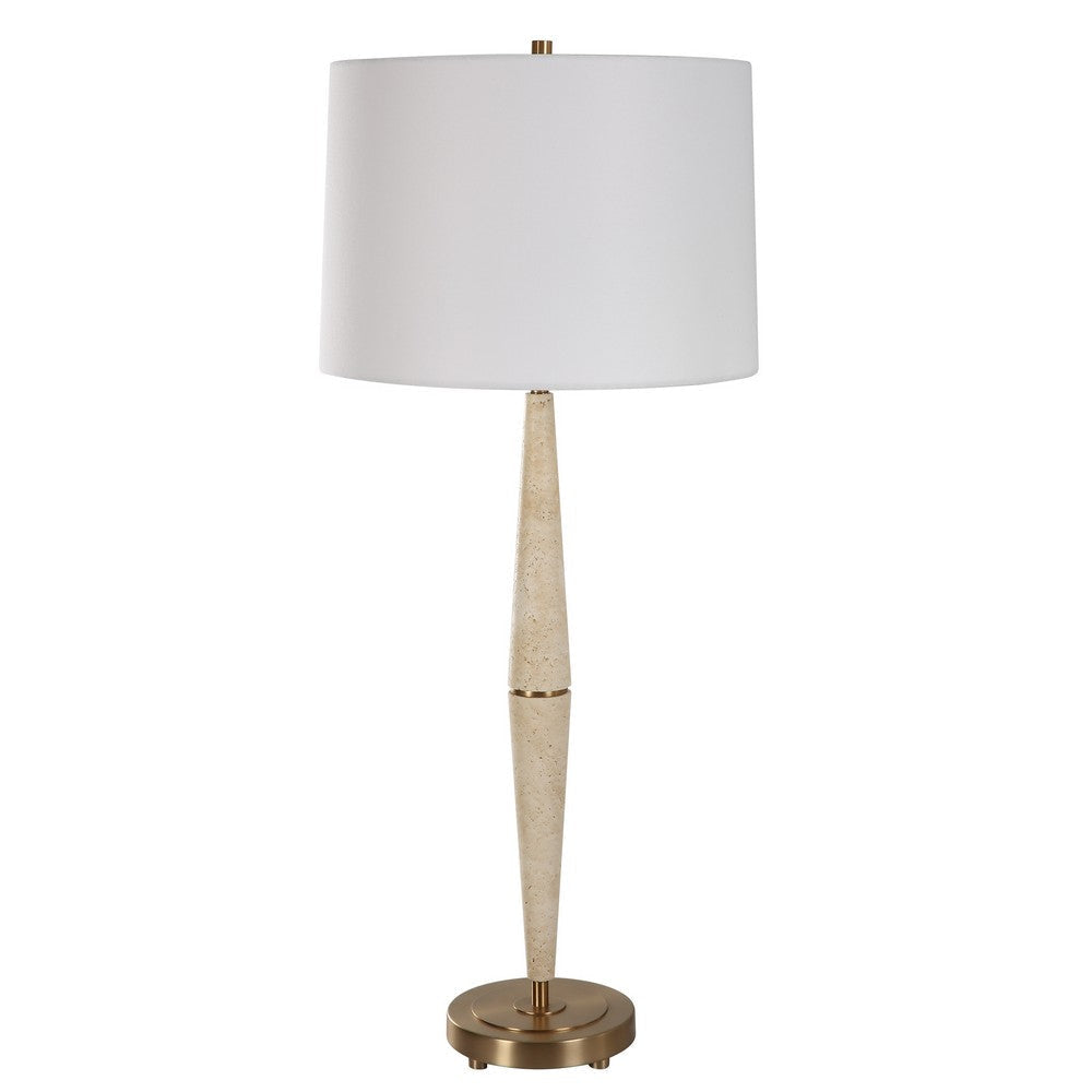 Uttermost Palu Travertine Table Lamp By Casagear Home UT-30247