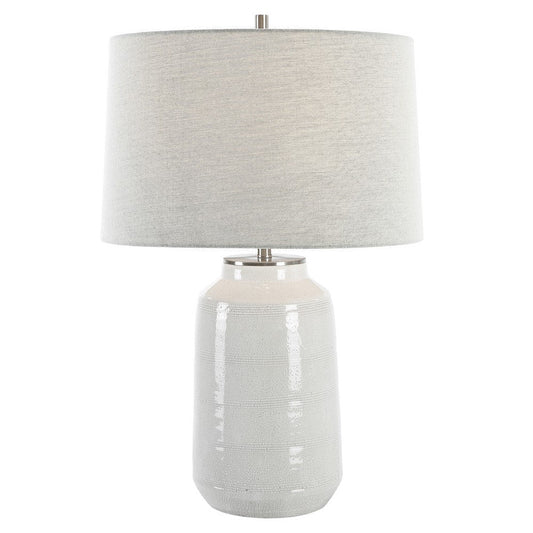 Uttermost Odawa White Farmhouse Table Lamp By Casagear Home