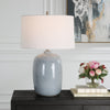 Uttermost Jubilee Sky Blue Table Lamp By Casagear Home UT-30249